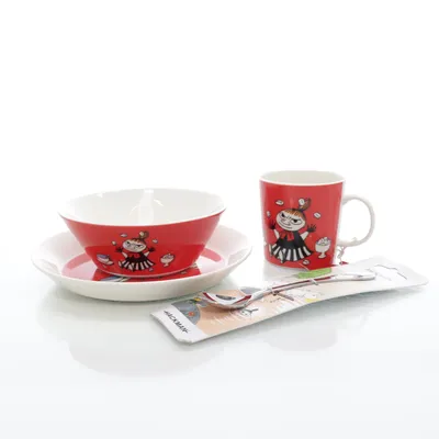 Children's dinner sets (Mumintrollen, Lilla My) from Moomin by Arabia