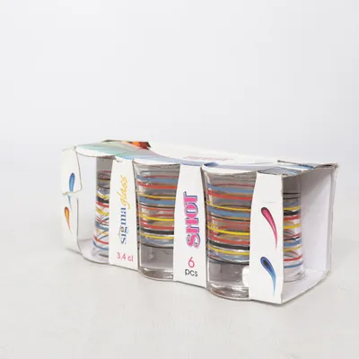 Verre à shooter (Multicolore) de Sia Glass