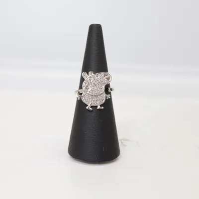 Ring (Silverfärgad) Okänd metall