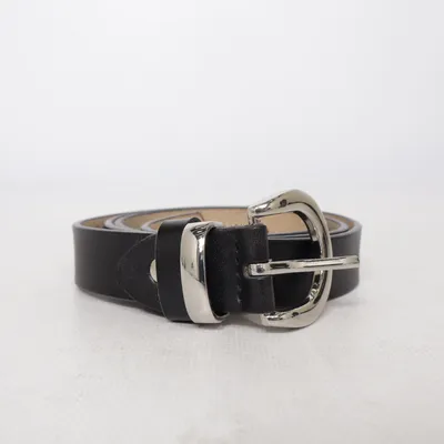 Riem (Zwart) van Cuir Veritable Leer