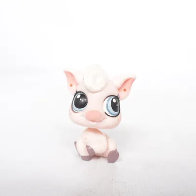 Legetøjsfigur (Pink, Brun) fra LPS