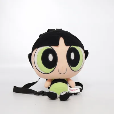 Ryggsäck (Grön, Svart, Vit) från The Powerpuff Girls