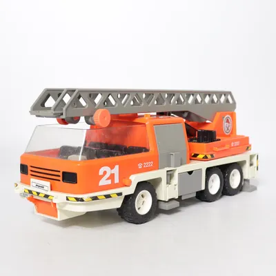 Voiture jouet (Rouge, Gris, Blanc) de Playmobil