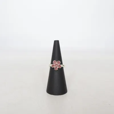 Ring (Roze, Zilver) Onbekend materiaal