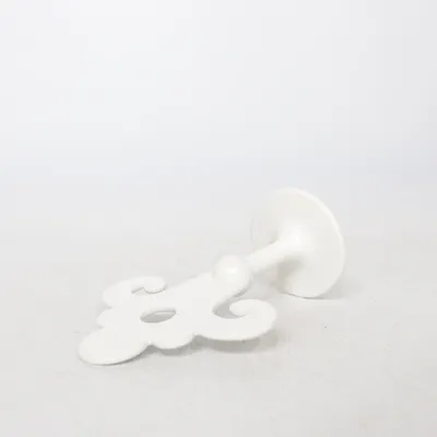 Embouts de tringle à rideaux (Blanc)