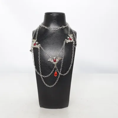 Collier (Argent, Multicolore) Métal inconnu