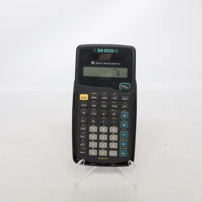 Lommeregner (Ti-30 Eco Rs) fra Texas Instruments