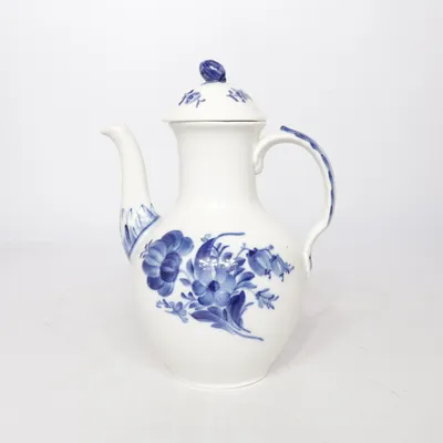 Théière (Blanc, Bleu) de Royal Copenhagen