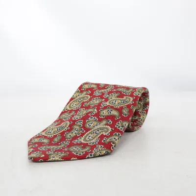 Cravate (Rouge, Multicolore) de Hemley Soie