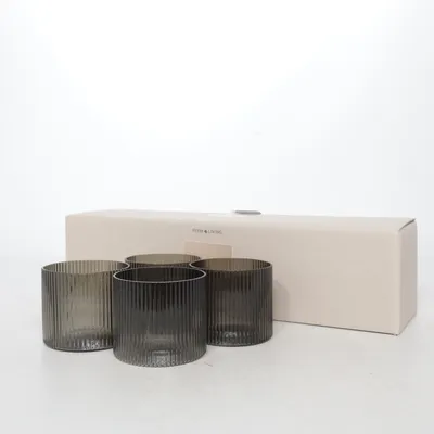Teelichthalter (Ripple Low) von Ferm Living