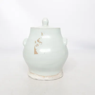 Bocal en verre (Handgjord burk i keramik)