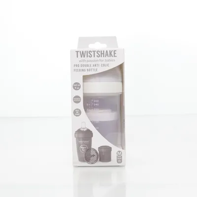 Nappflaska (Grå, Vit) från Twistshake