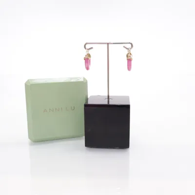 Earrings (Pink) from Anni Lu Unknown metal