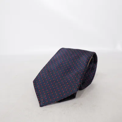 Cravate (Bleu, Rouge) de Portia Soie