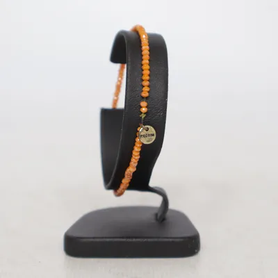 Bracelet (Orange) de Pilgrim Métal inconnu