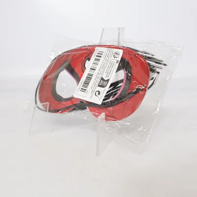Maskerade masker (Rød, Sort)