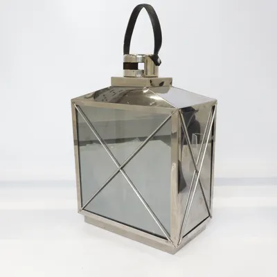 Lykta (Silverfärgad)