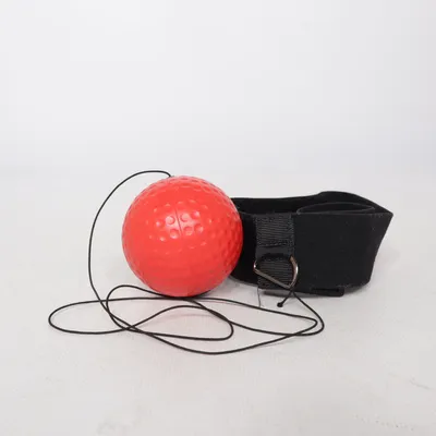 Trainingsbal (Zwart, Rood) van Boxbollen