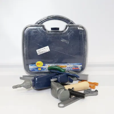 Leksaksverktyg (Blå, Grå, Grön) från Simba