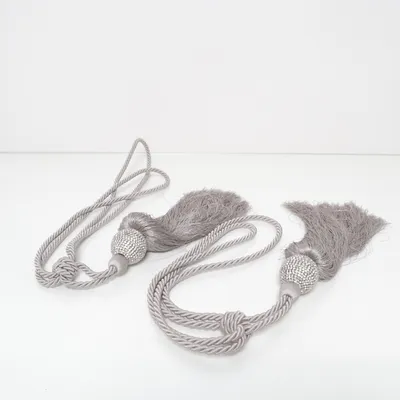 Curtain tieback  (Gray)
