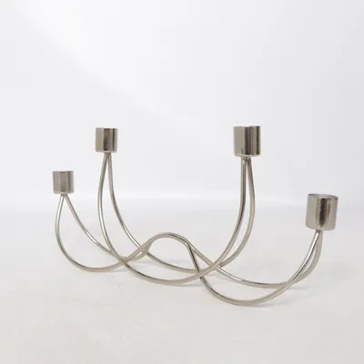 Advent candle holder (Silver)