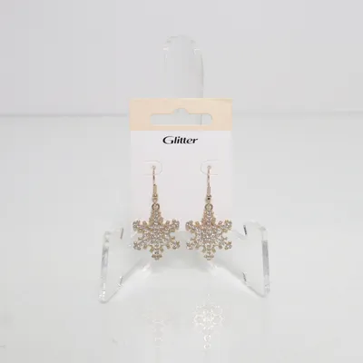 Örhängen (Guldfärgad, Silverfärgad) från Glitter Okänd metall