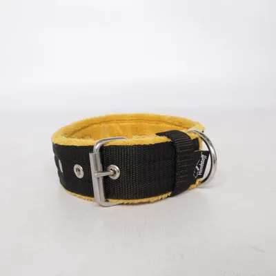 Hundhalsband (Gul, Svart) från Hundstaff