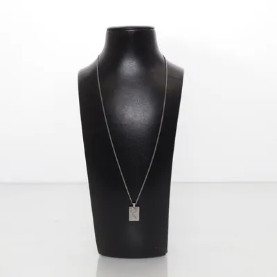 Halsband (Silverfärgad) Okänd metall