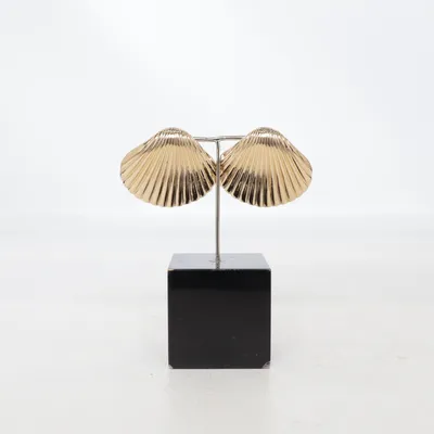 Earrings (Gold) Unknown metal