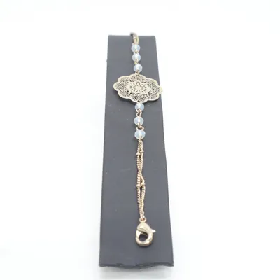 Armband (Goud, Blauw) van Bijou Brigitte Onbekend materiaal