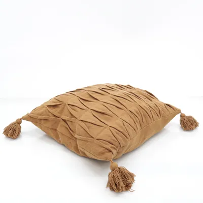 Cushion (Brown) from IKEA Cotton, Feather