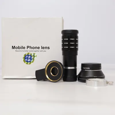 Kameratillbehör (Svart, Silverfärgad)