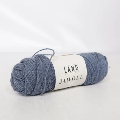 Garn (Blå) fra Lang Yarns Akryl, Polyamid, Uld
