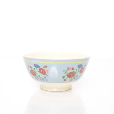 Skål (Blå, Flerfärgad) från Rice