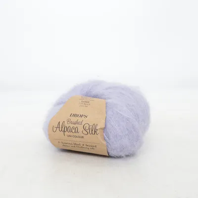 Yarn (Brushed Alpaca Silk) from Drops Alpaca wool, Silk