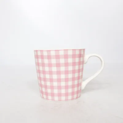 Mugg (Rosa, Vit) från House