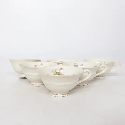 Tasse à café (Blanc, Multicolore) de Upsala-Ekeby Karlskrona