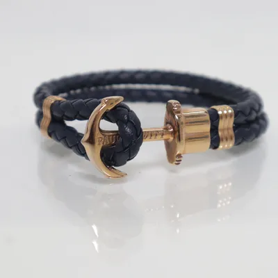 Armband (Blauw, Goud) van Paul Hewitt Roestvrij staal