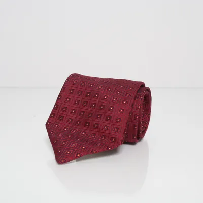 Stropdas (Rood, Meerkleurig) van Alveare Zijde