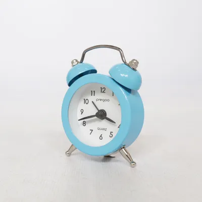 Tafelklok (Blauw, Wit) van Pregoo