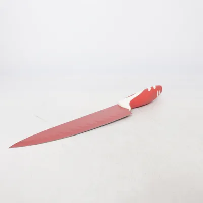 Couteau de cuisine (Rouge, Blanc) de Royalty Line