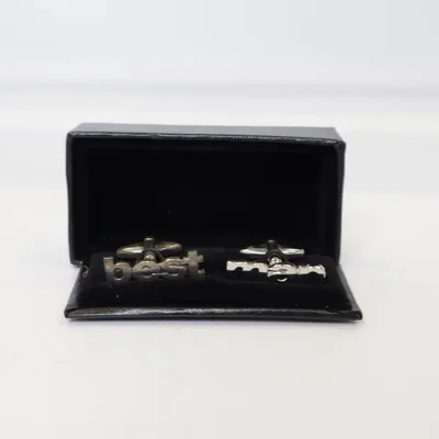 Manschettknappar (Silverfärgad) från DQT Okänd metall