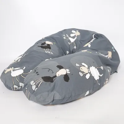 Graviditetspude (Grå, Sort, Hvid) fra Relax-Pillow