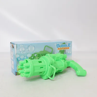 Såpbubbelmaskin (Grön) från Bubble