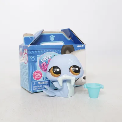 Figurine jouet (Violet, Bleu, Orange) de Littlest Pet Shop