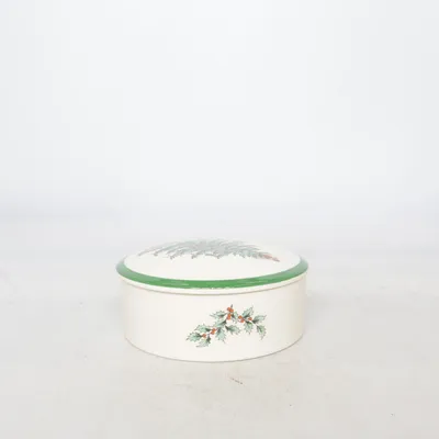 Smørboks (Christmas Tree) fra Spode