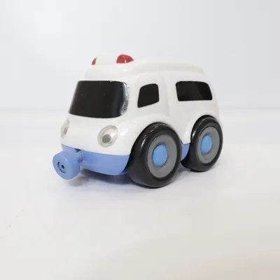 Leksaksbil (Vit, Blå, Grön) från Top-Toy