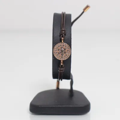 Armband (Bruin, Goud) van Fossil Onbekend materiaal