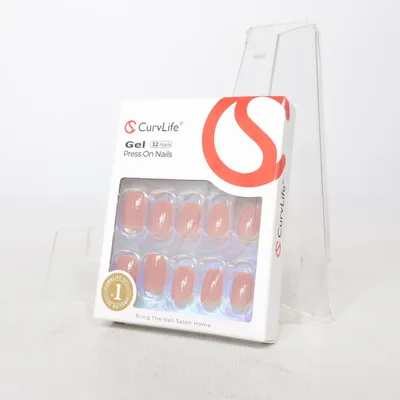 Press on nails (Brown) from AcuLife