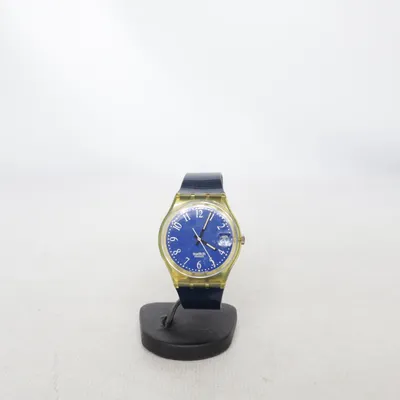 Polshorloge (Blauw, Goud, Zwart) van Swatch